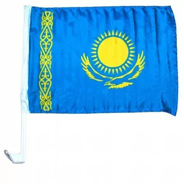 Autoflagge "Kasachstan" 30x45 cm