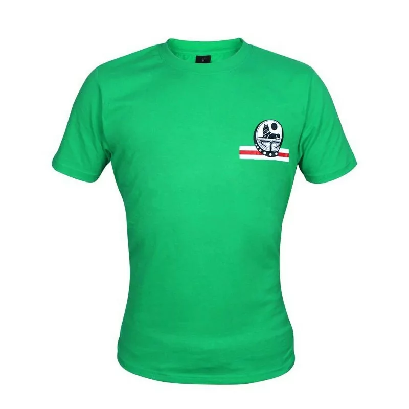 T-Shirt "Itschkeria", grün, 100%-Baumwolle