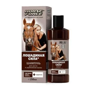 Horse Force - Shampoo für Haarwuchs, 250 ml