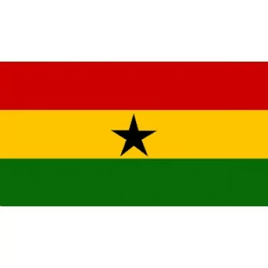Fahne Ghana, 150 X 90 cm