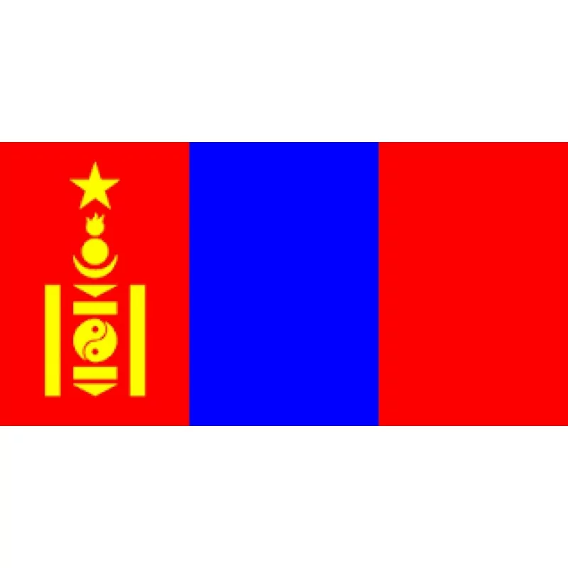 Fahne Mongolei, 150 X 90 cm