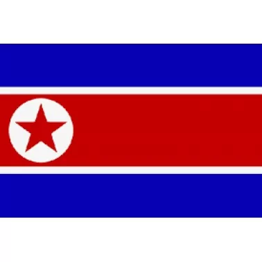 Fahne Nordkorea, 150 X 90 cm