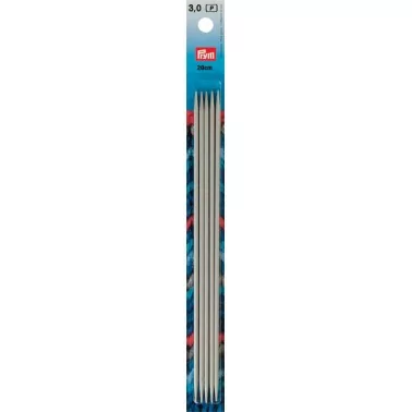 Спицы для вязания 20 см, Ø 3,00 мм