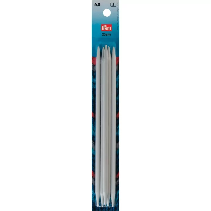 Спицы для вязания 20 см, Ø 6,00 мм