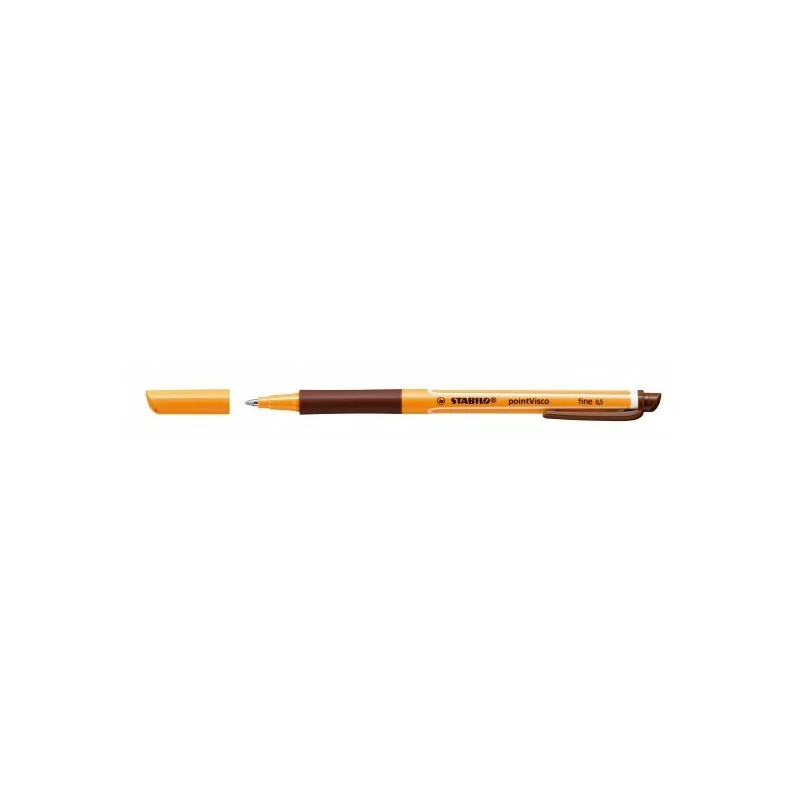 Tintenroller STABILO® pointVisco®, 0,5 mm, braun
