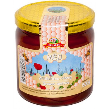 Мёд диких цветов кремовый 500ml