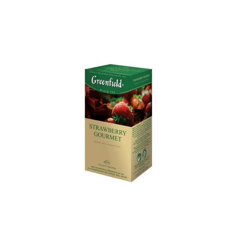 Чай клубничный Greenfield 25 пакетиков по 1 г.