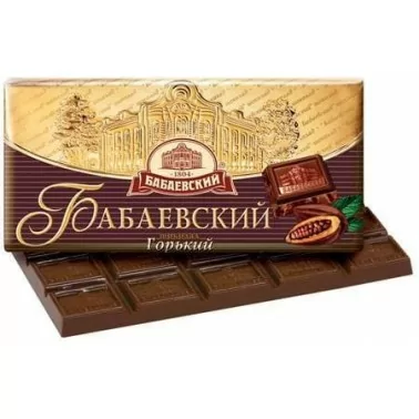 Шоколад горький Бабаевский 100g