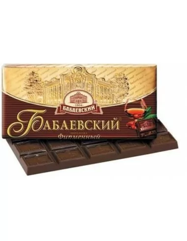 Dunkelschokolade Firmennyj Babaewskij 90g