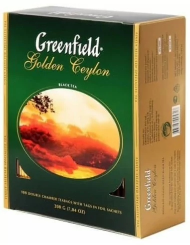 Чай Голден Цейлон Greenfield 100x2 г