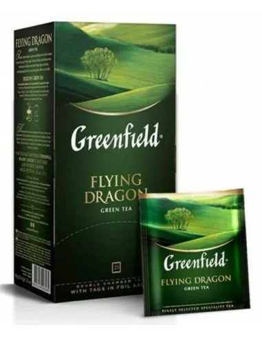 Чай зелёный Флаинг Драгон Greenfield 25x2 г