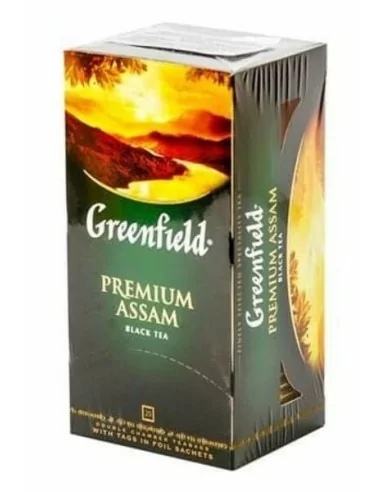 Tee black Premium Assam Greenfield 25x2g