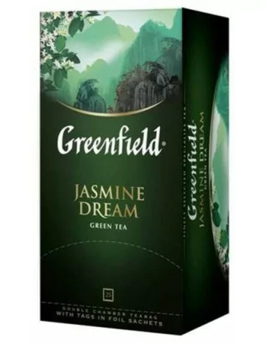 Grüner Tee Jasmin Drim Greenfield 25x2g